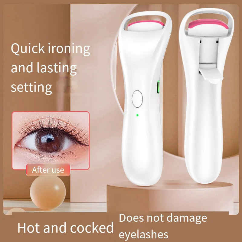 Electric Eyelash Curler Long-lasting Styling USB Charging Makeup Tool