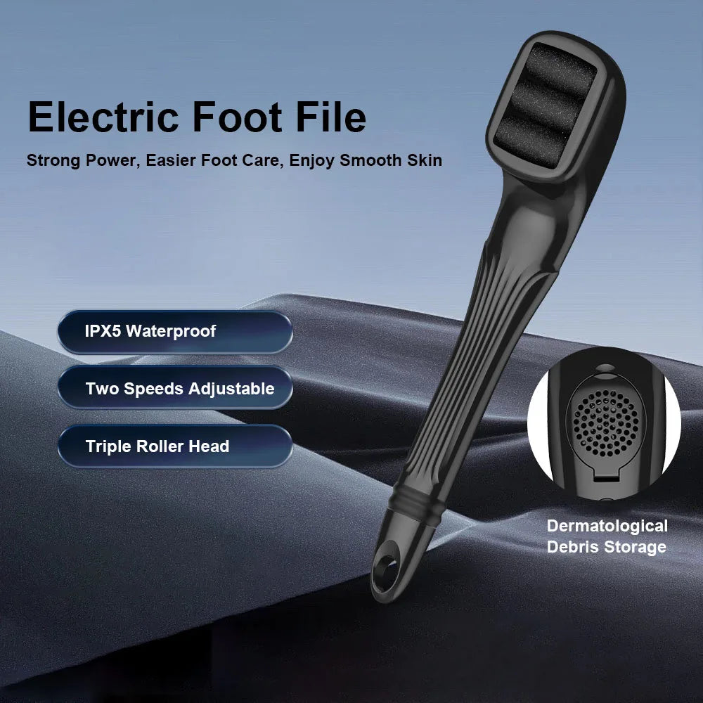 Professional Electric Foot Dead Skin Remover Long Handle Foot File