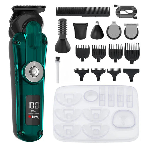 6 in 1 Men's Multifunctional Professional Electric Hair Clipper Nose