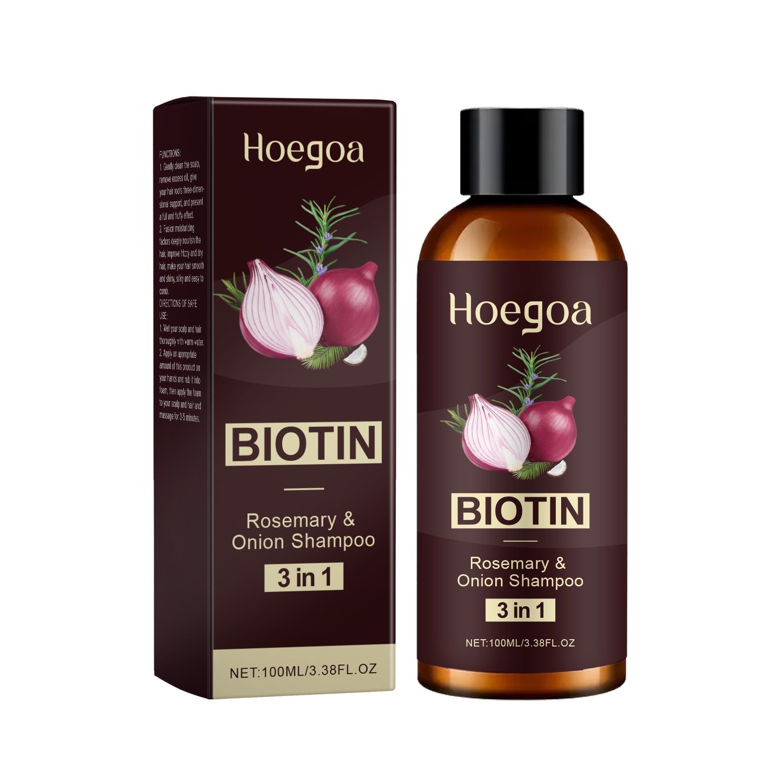 Hoegoa™ 3-in-1 Onion Shampoo – Growth, Strength & Shine