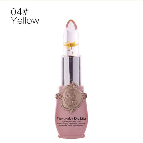 Gluten-Free Vegan Lip Gloss – Color-Changing Flower, Nut-Free &
