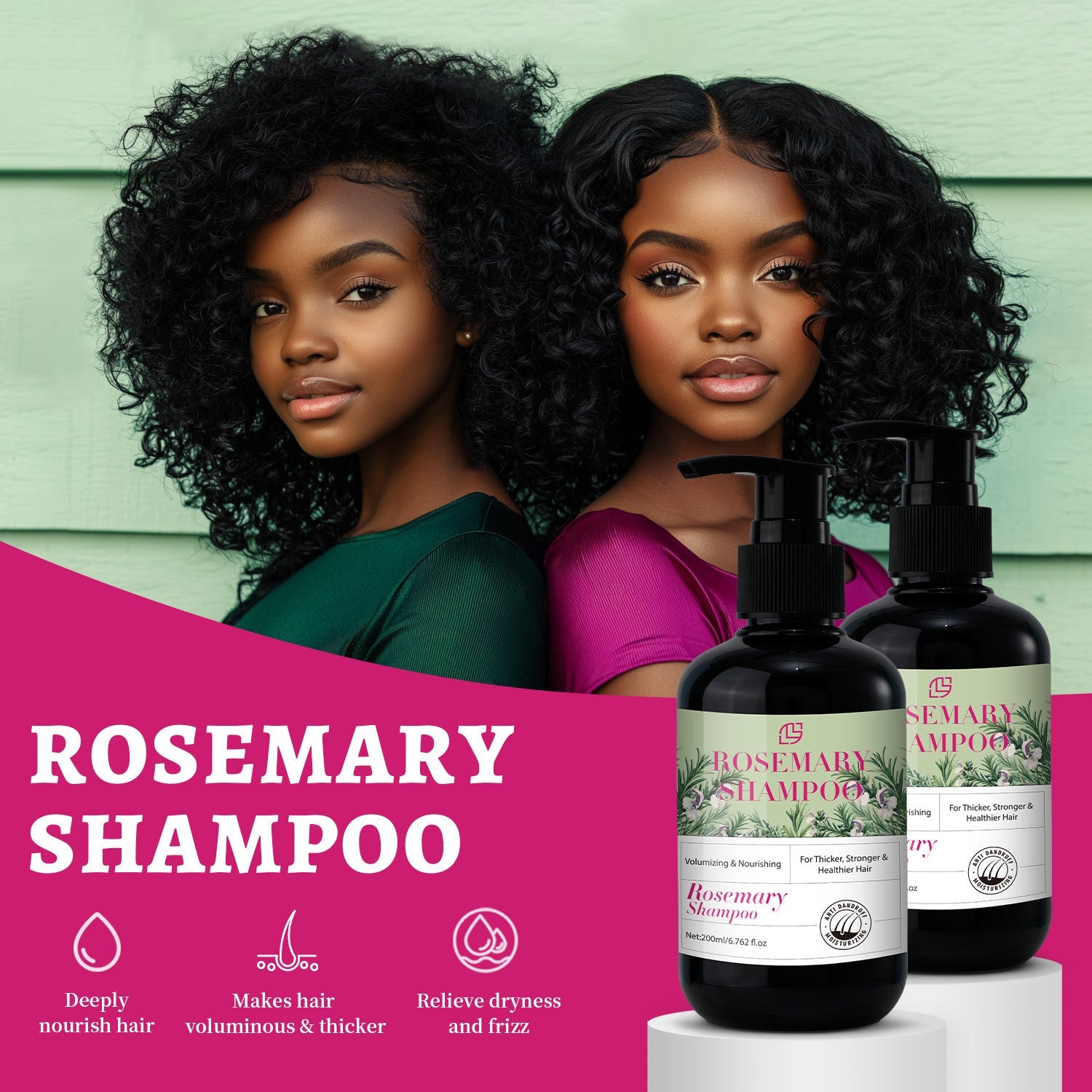 Rosemary Deep Clean Shampoo – Gentle Care, Real Results