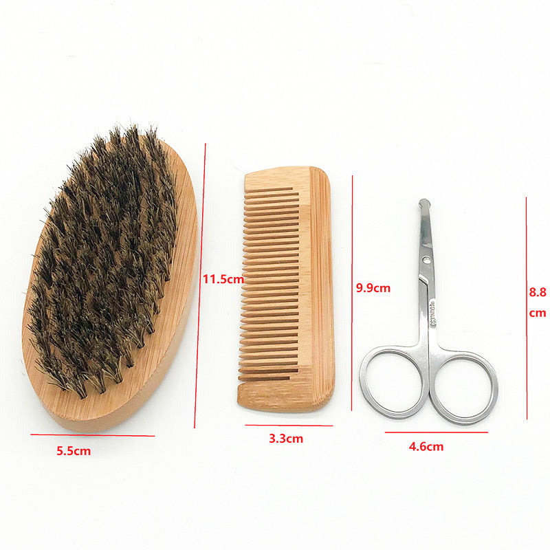 WOODSMAN™ – Premium Beard Grooming Gift Set with Beard Oil & Cream