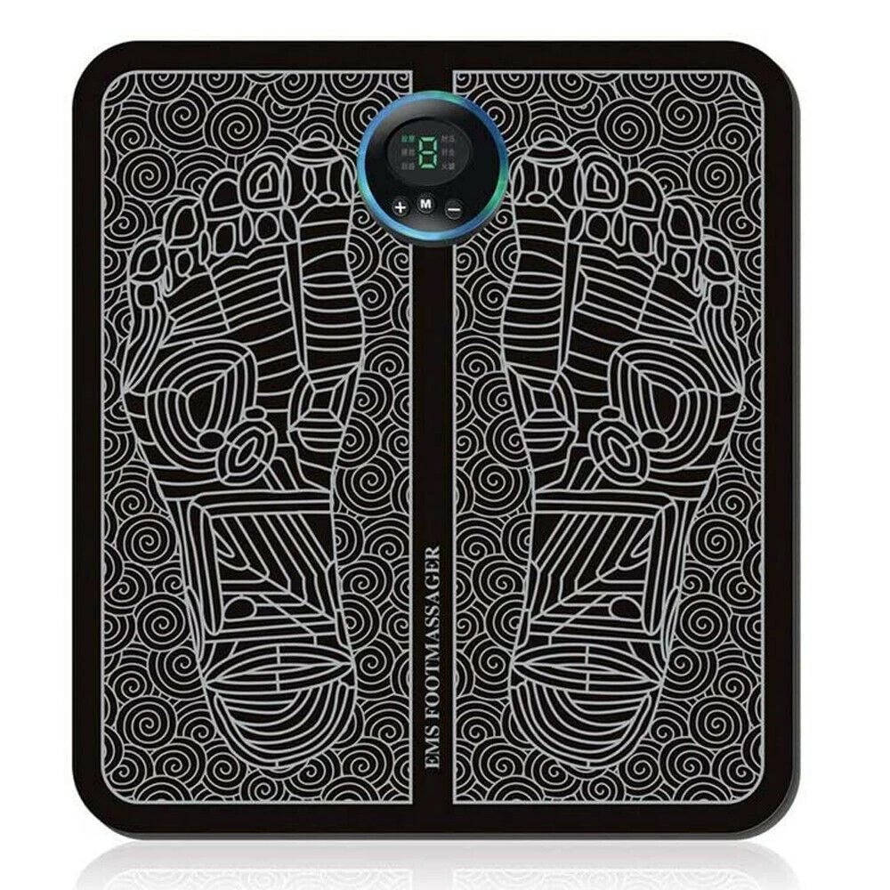 Foot Muscle Stimulator Leg Massage Electric EMS Foot Massager Pad