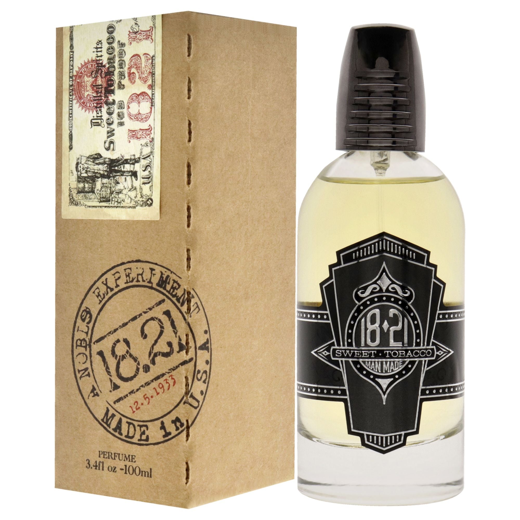 Spirits - Sweet Tobacco by 18.21 Man Made for Men - 3.4 oz Parfum
