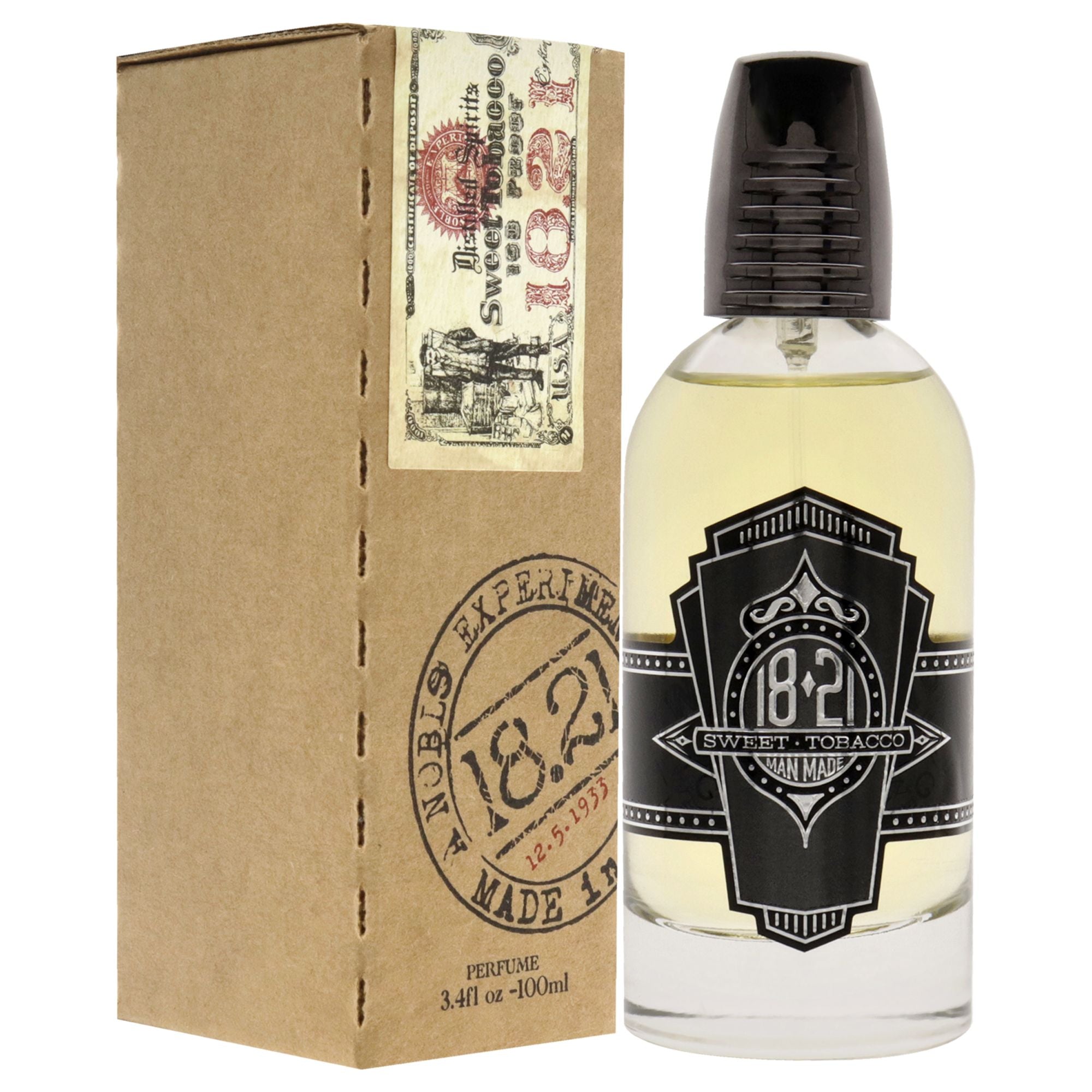 Spirits - Sweet Tobacco by 18.21 Man Made for Men - 3.4 oz Parfum