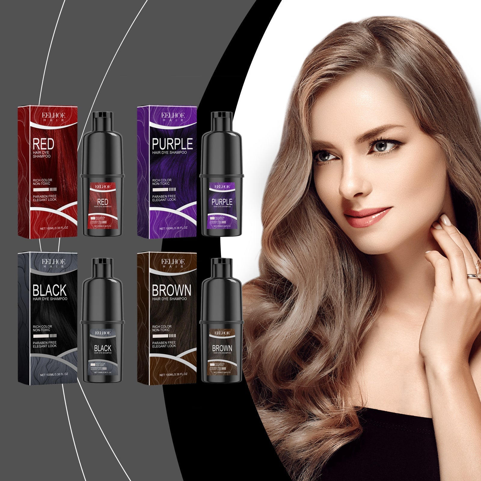 Herbal Color Care Shampoo | Nourishes & Shades | Soft & Lasting Color