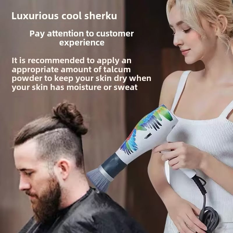 A Hairbrush For Hair Dryers. It Is A Hairbrush Used In Barbershops