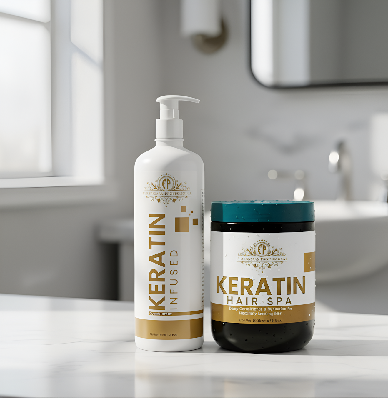 Combo of Hair Spa & Hair Conditioner 1000ml