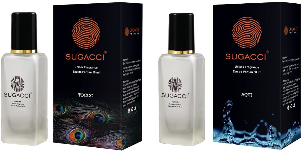 S SUGACCI Tocco Aqui - Perfume for Men and Women - Eau de Parfum - 10