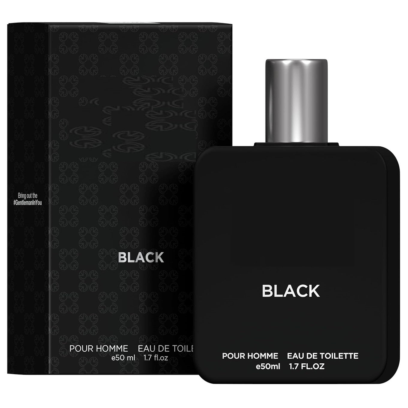 Black EDT Perfume for Men Long Lasting 50ml