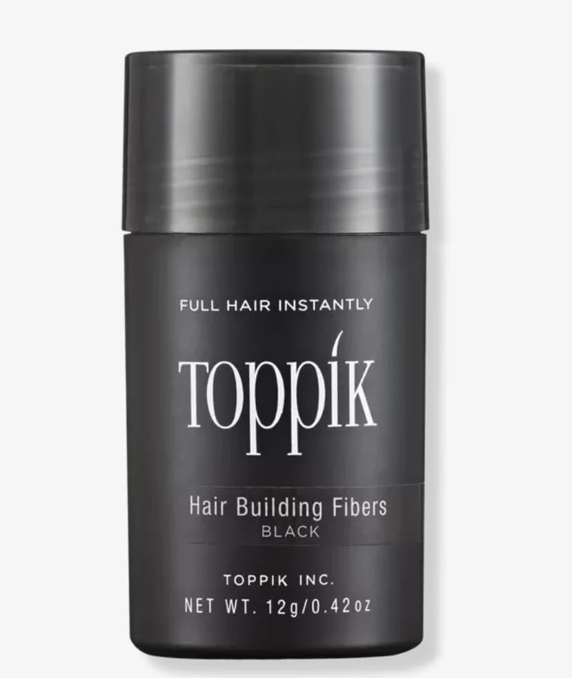 Hair Growing Fibers For Men's & Women's  Size 12 GM Color BLACK