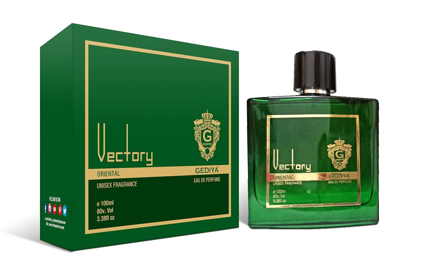 VECTORY 100 ML Long Lasting Unisex Perfumes for Men & Women Fragrances