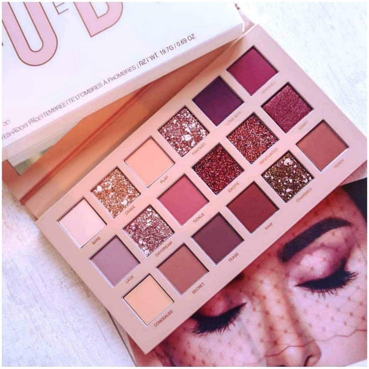 Professional Nude Eyeshadow Palette 18 Shades