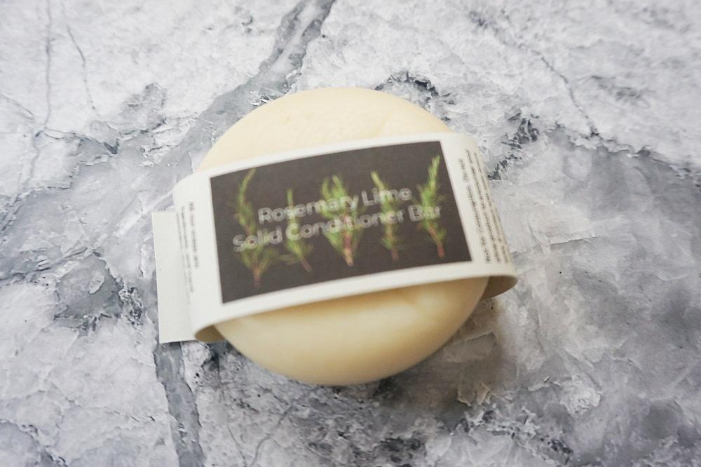 Rosemary & Lime Solid Conditioner Bar | Natural Hair Conditioner for