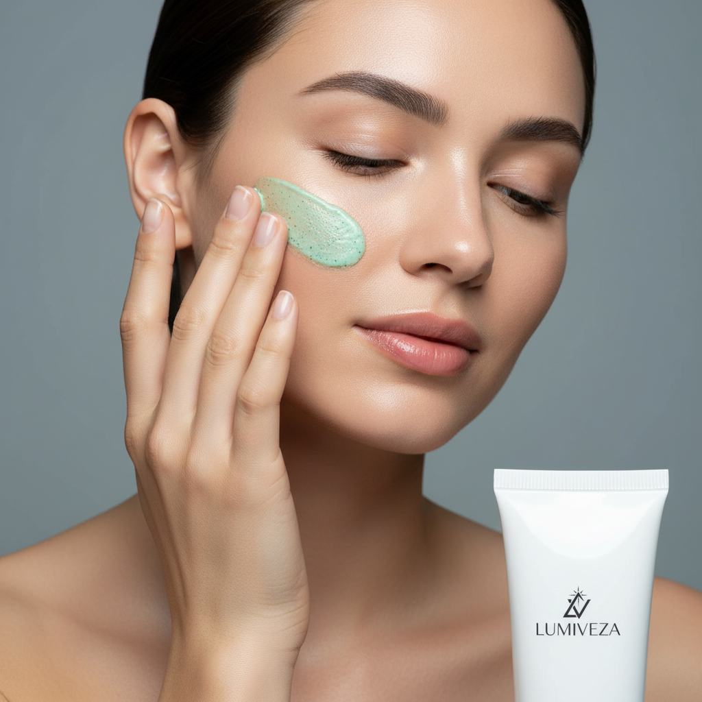 Mint Exfoliating Facial Polish – Gentle Face & Body Scrub with Apricot