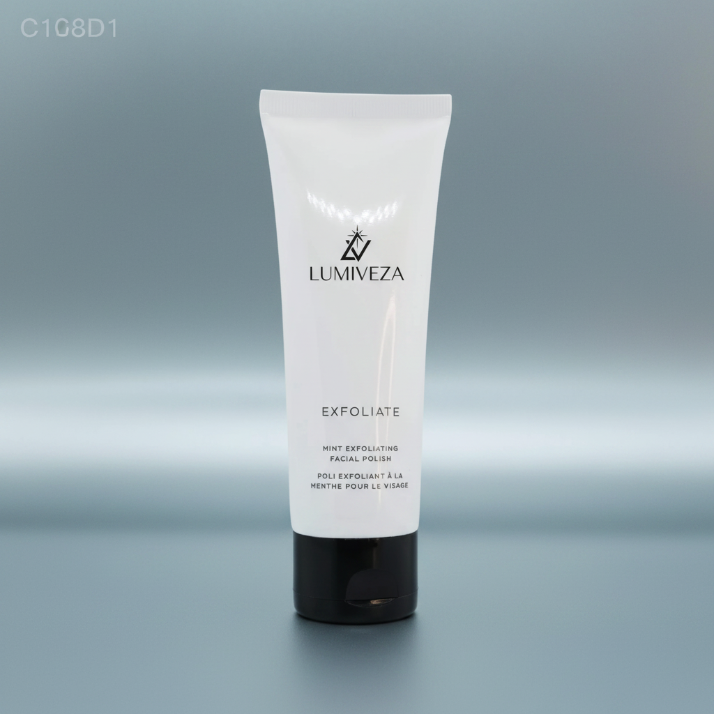 Mint Exfoliating Facial Polish – Gentle Face & Body Scrub with Apricot