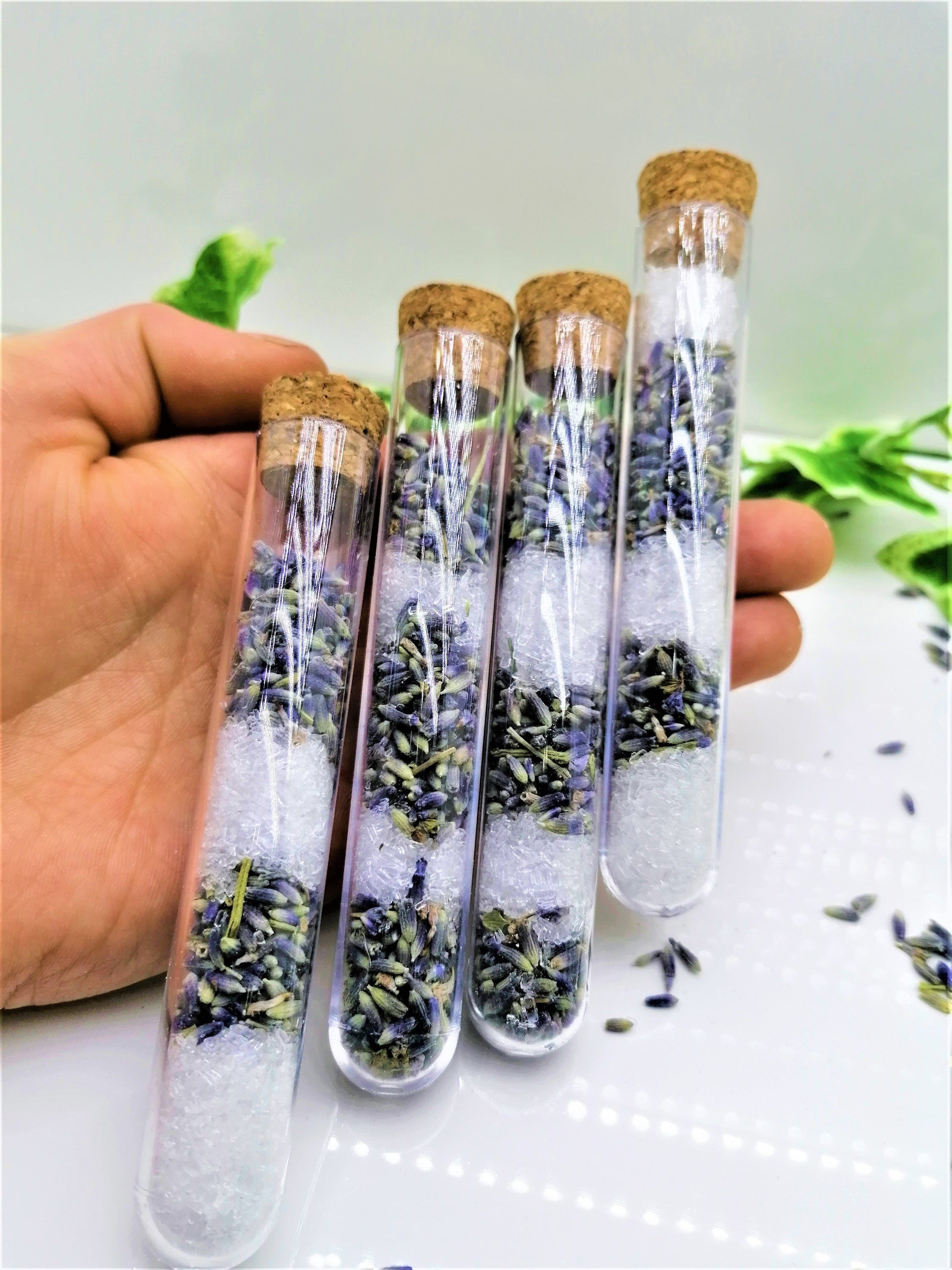 Botanical bath confetti - Lavender, Valerian & Jasmin