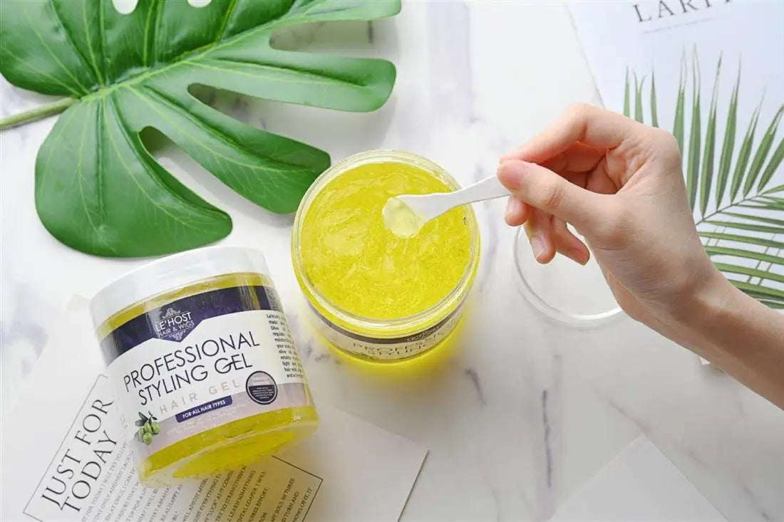 Professional Styling Gel with Olive Oil | Moisture-Rich Hair Care