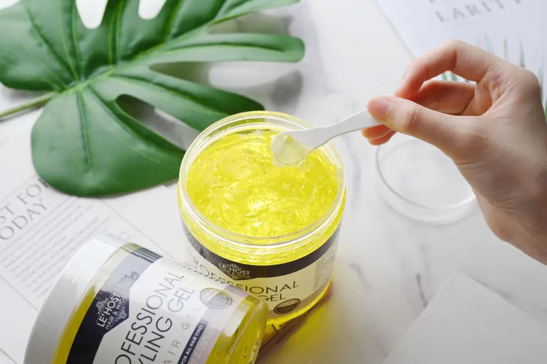 Professional Styling Gel with Olive Oil | Moisture-Rich Hair Care