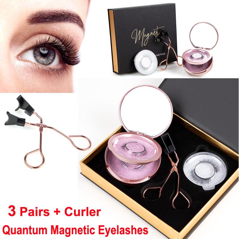 Magnetic Quantum Eyelashes Applicator Clip Magnetic Eyelash Curler 3
