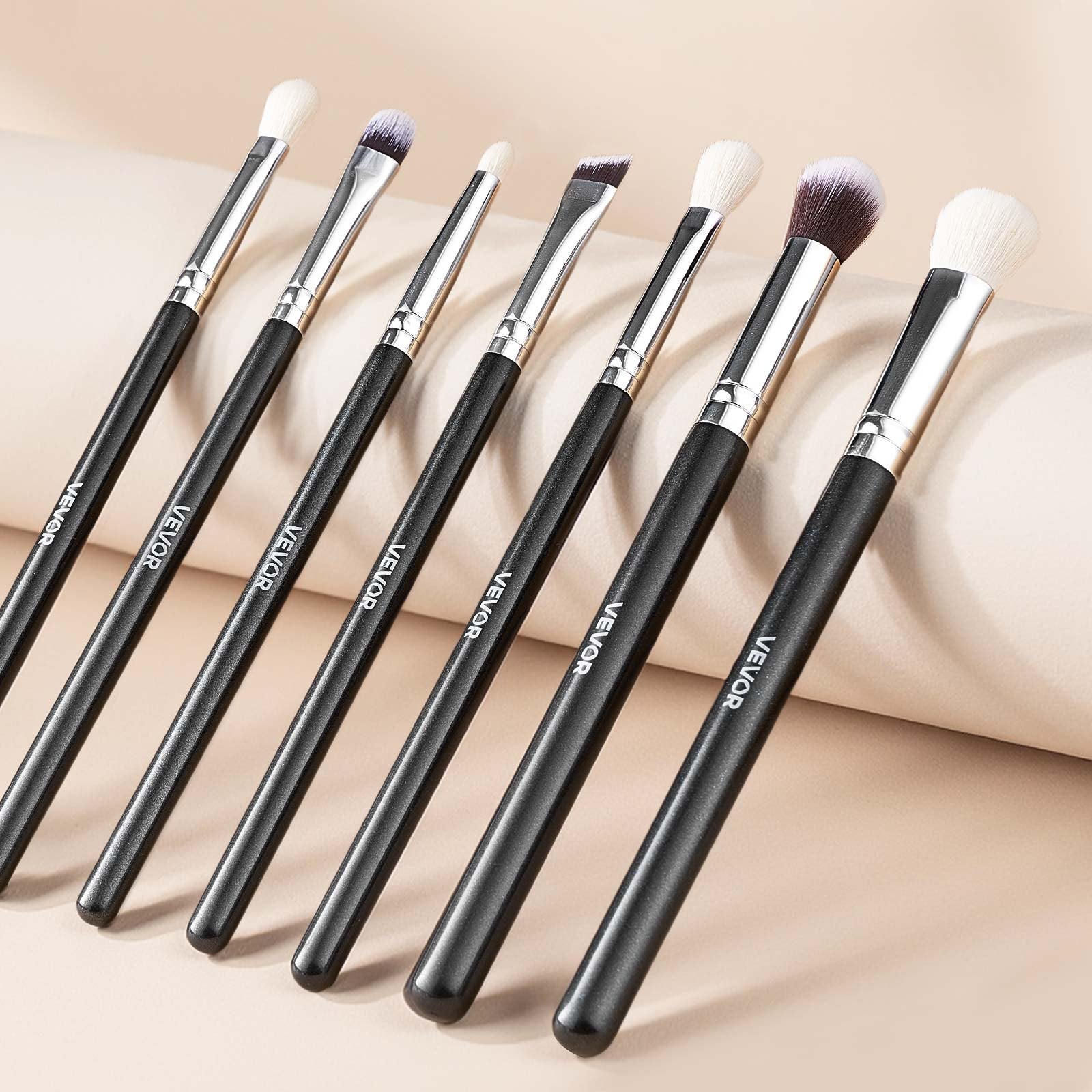 15-Piece Makeup Brush Set for Foundation Blending Eyeshadow,