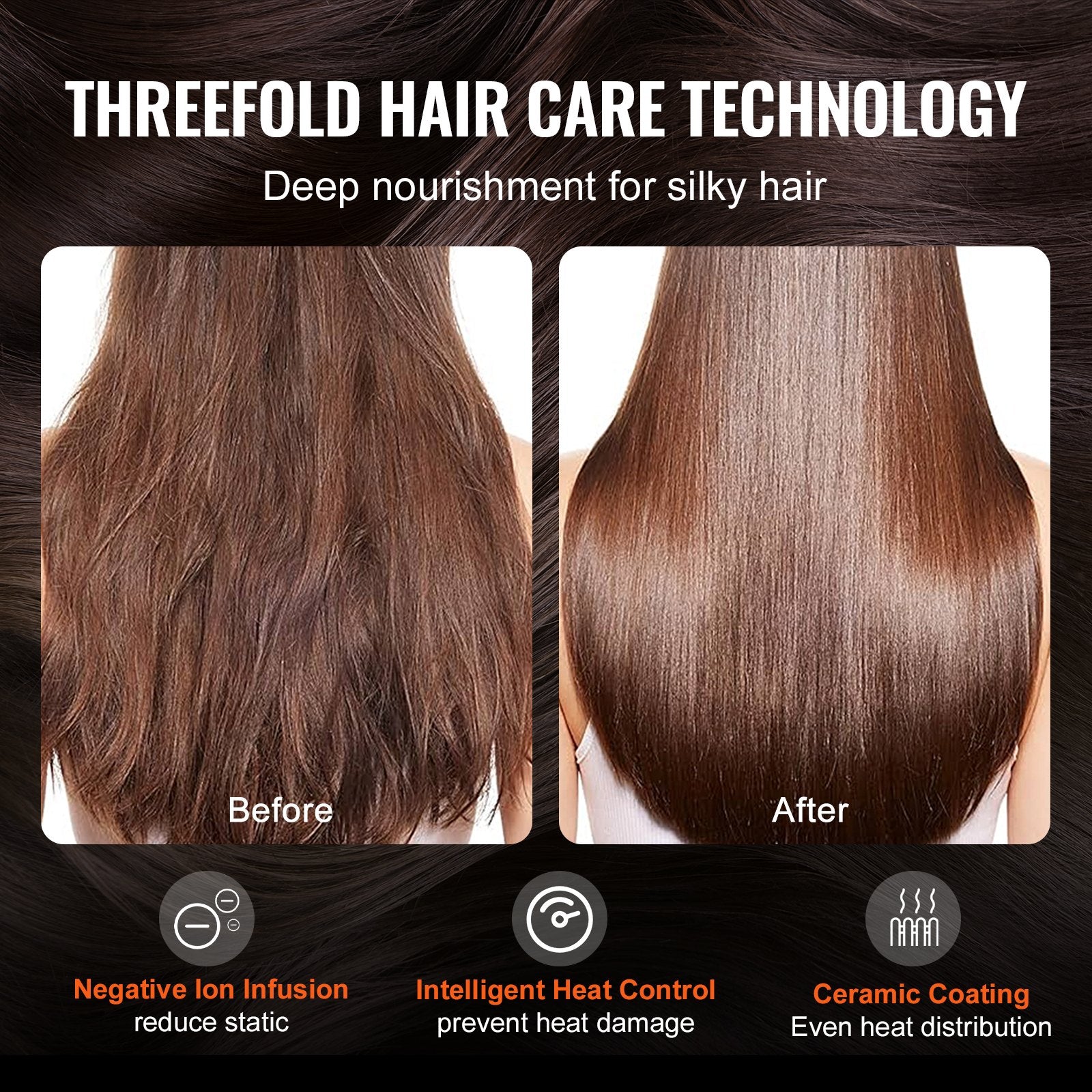 Hair Air Styler and Dryer Brush, 4-in-1 Multi Hair Styler, 110,000 RPM