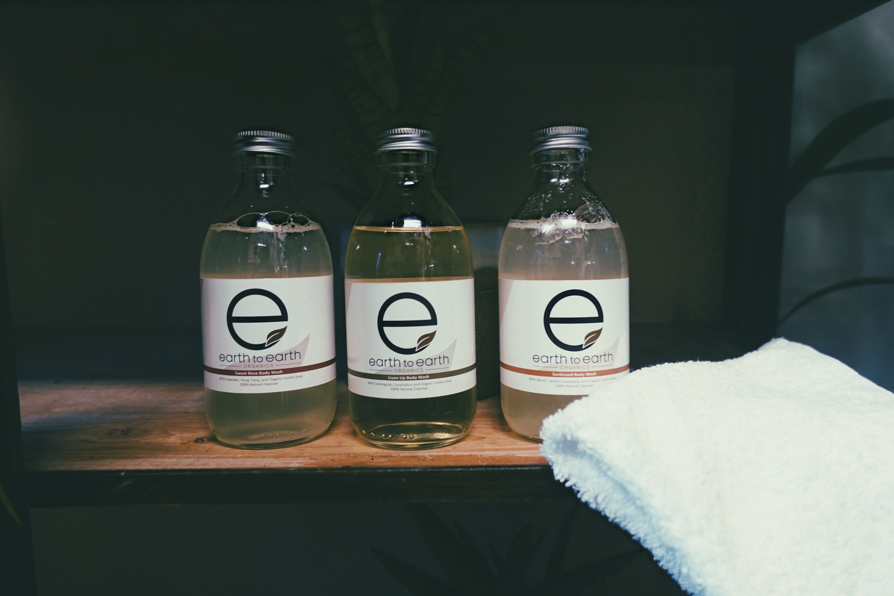 Castile Soap Body Wash Bundle Set (3 in 1 Set)